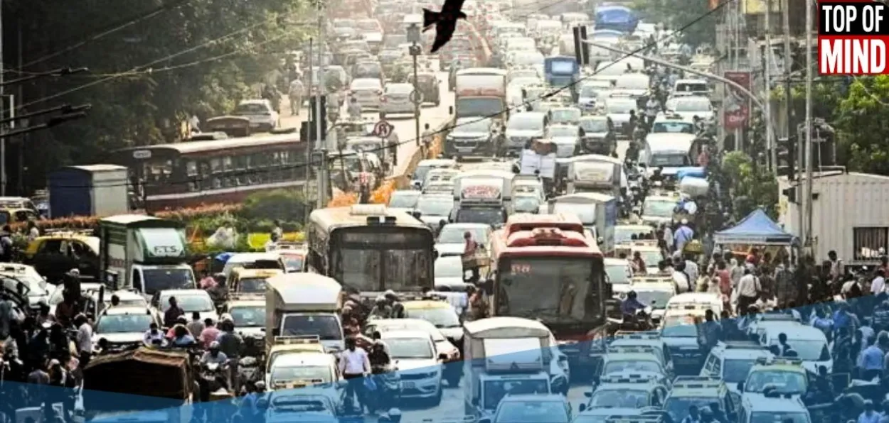 A scene of Delhi Road