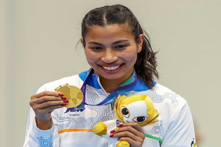 Indian boxer Lovlina Borgohain 