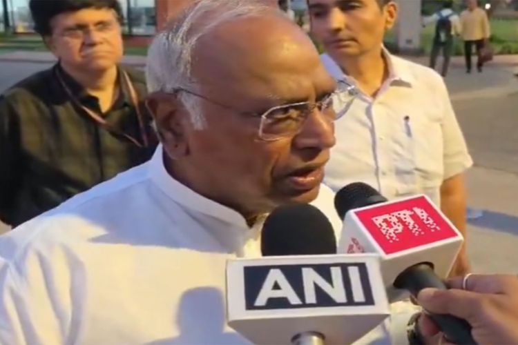 Congress National President Mallikarjun Kharge