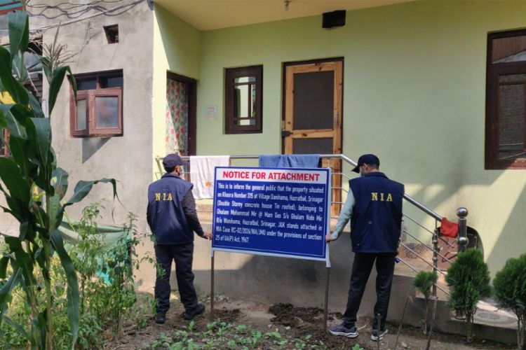 NIA attaches property used to harbour LeT terrorists in Srinagar 