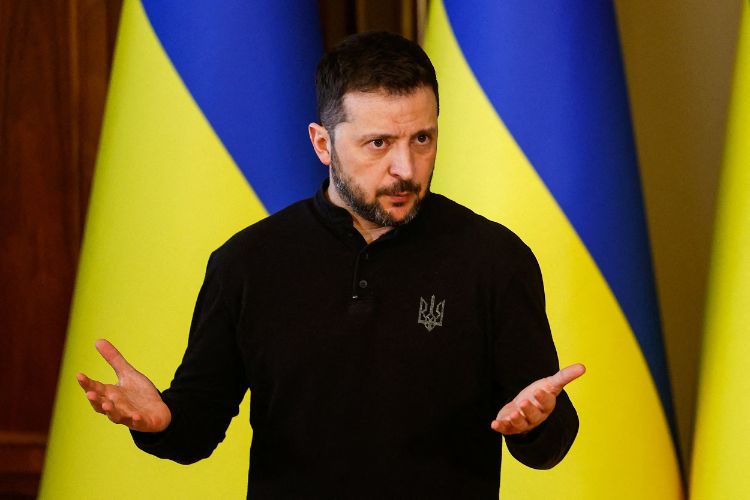 Ukrainian President Volodymyr Zelenskyy 