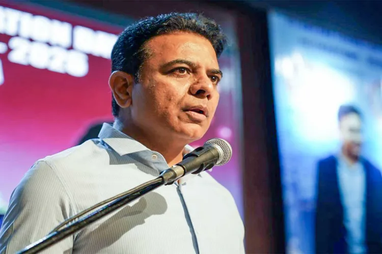 BRS working president KT Rama Rao