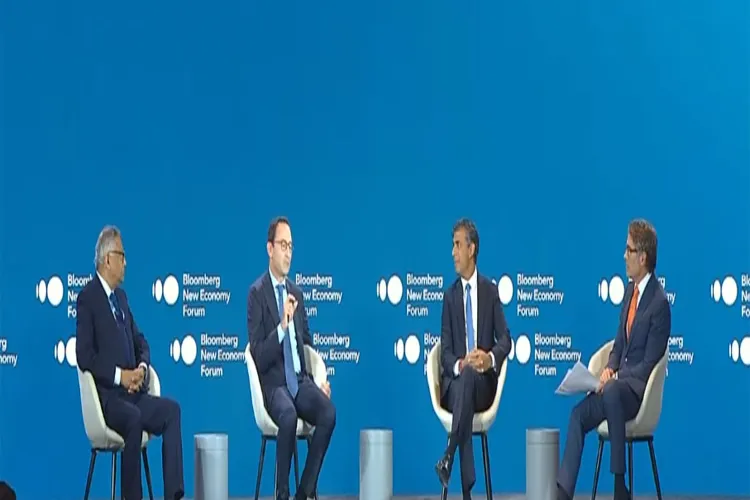 Panel Discussion at Bloomberg New Economy Forum
