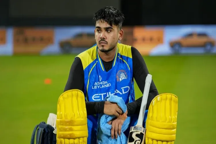 Young Mumbai batter Ayush Mhatre