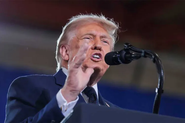 US President Donald Trump 