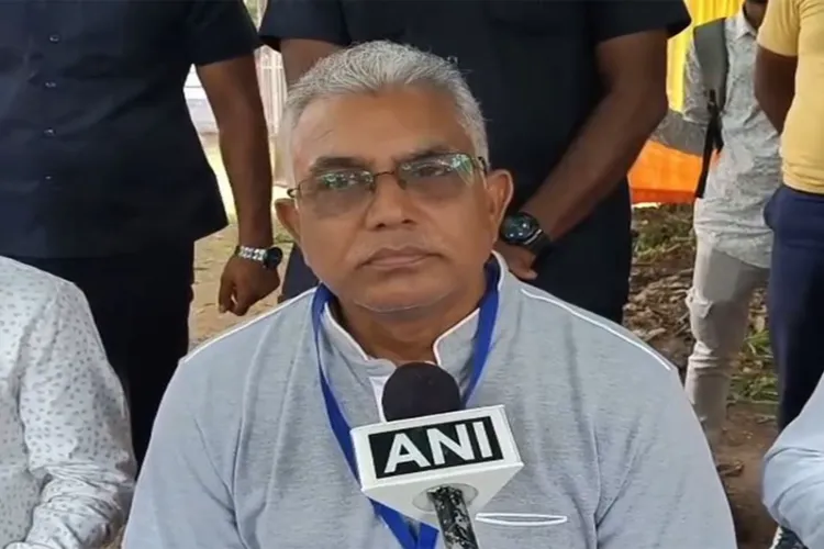 West Bengal Minister Dilip Ghosh 