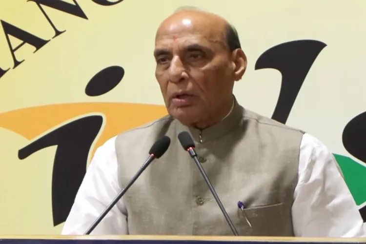 Defence Minister Rajnath Singh