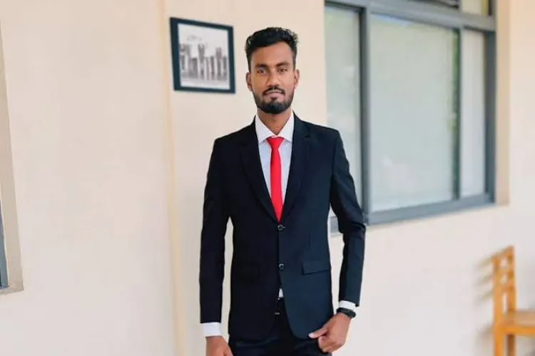 Sri Lankan national Anojan Sivarasa
