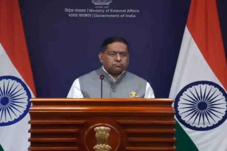 Ministry of External Affairs spokesperson Randhir Jaiswal