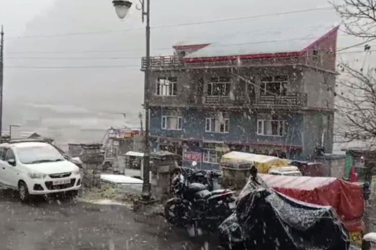 Season's first snowfall blankets J&K's higher reaches 