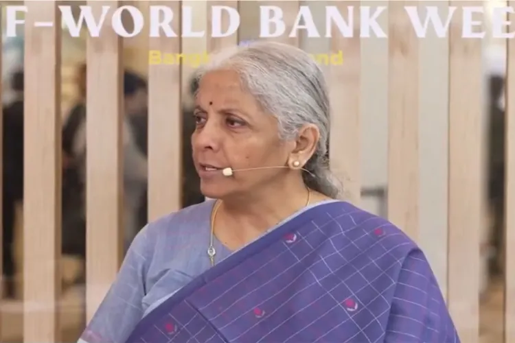 Union Minister for Finance and Corporate Affairs Nirmala Sitharaman