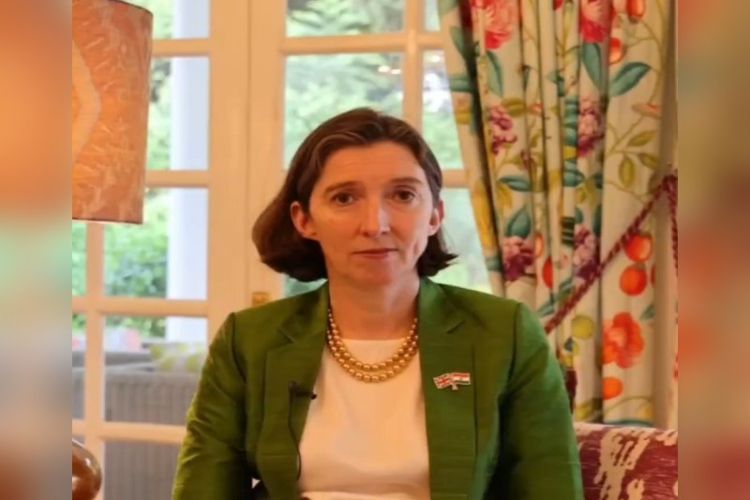 Outgoing UK High Commissioner to India, Lindy Cameron