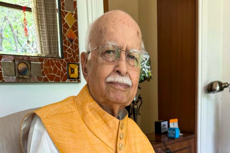 Veteran Bharatiya Janata Party (BJP) leader and former Deputy Prime Minister Lal Krishna Advani 