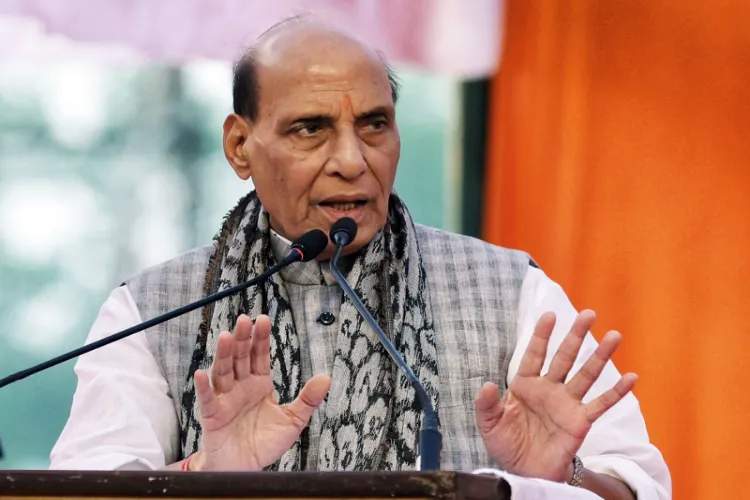 Defence Minister Rajnath Singh