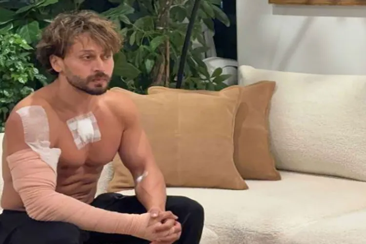 Actor Tiger Shroff after firing incident