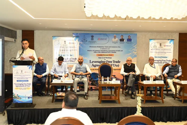 India launches state-level outreach to help MSMEs, farmers tap FTA export opportunities.