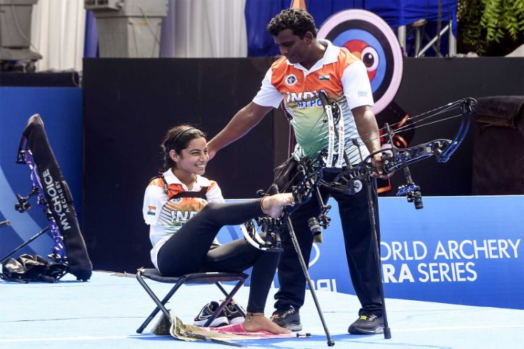 Indian para archers Sheetal Devi 