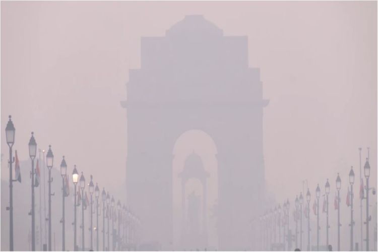 Visual from India Gate 