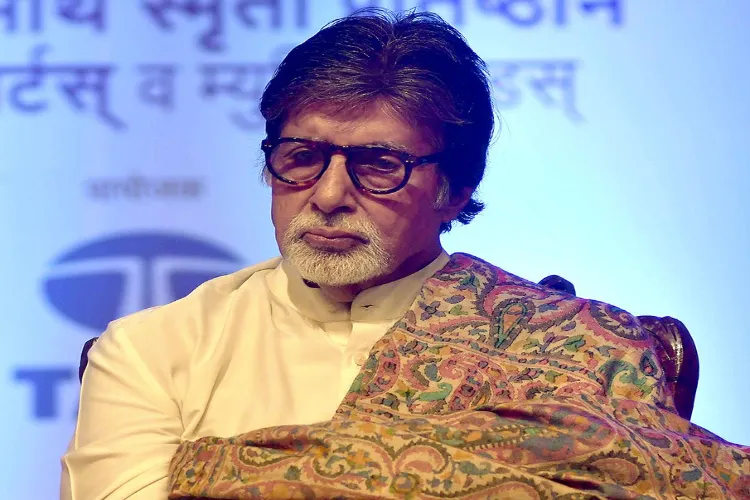 Actor Amitabh Bachchan