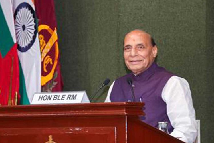 Defence Minister Rajnath Singh