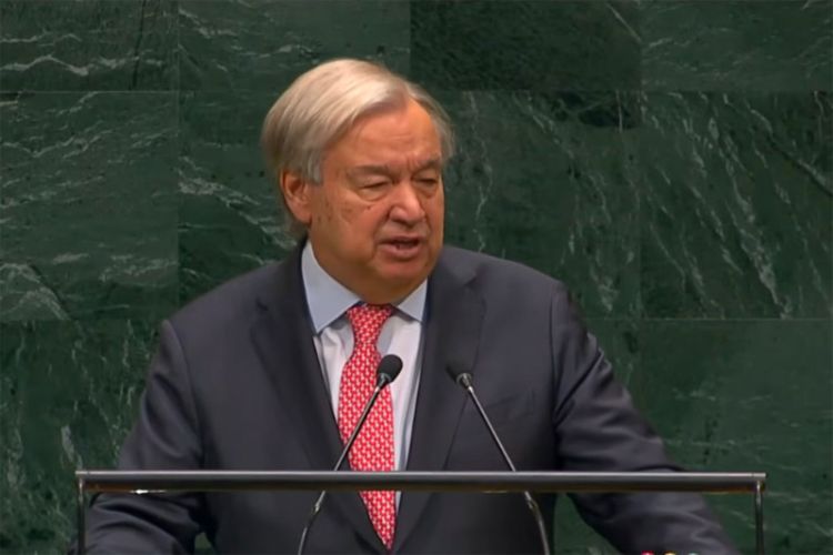 United Nations Secretary-General Antonio Guterres 
