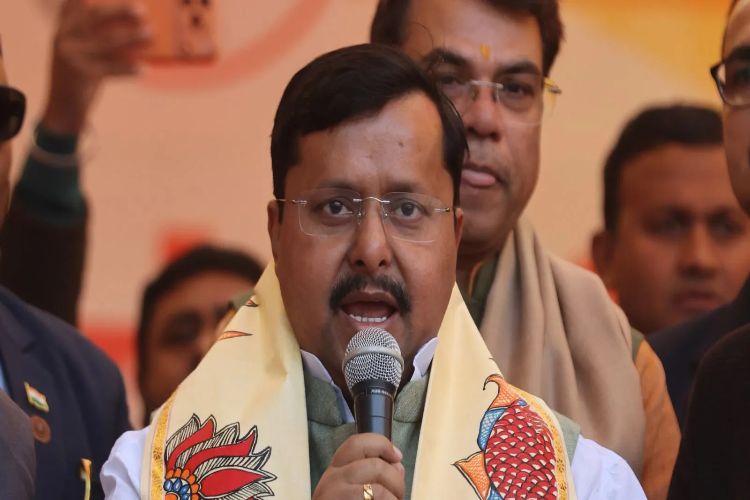 Bharatiya Janata Party (BJP) National President Nitin Nabin