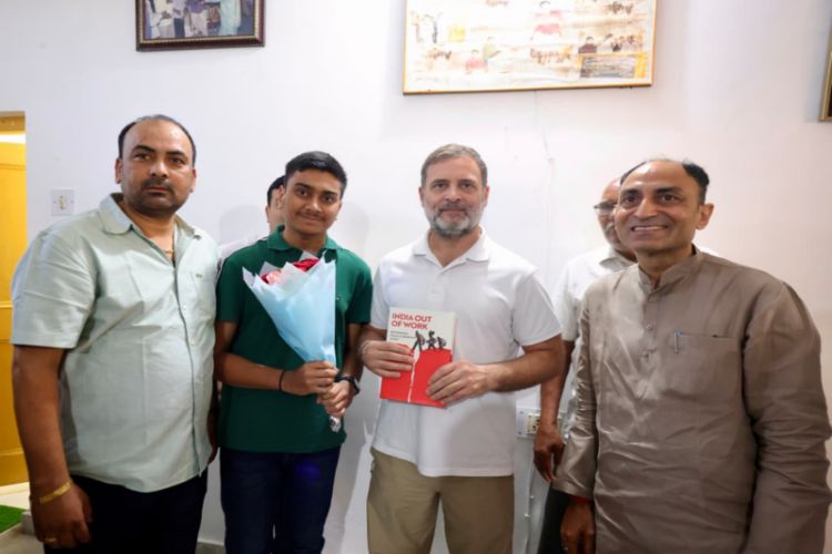 LoP in Lok Sabha Rahul Gandhi meets his legal team 