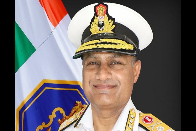 Navy Chief Admiral Krishna Swaminathan
