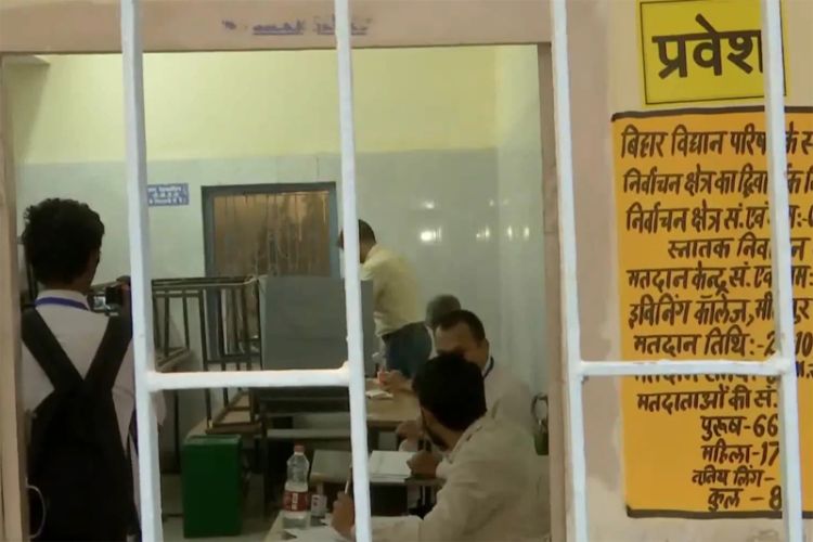Polling is underway for eight seats in the Bihar Legislative Council 