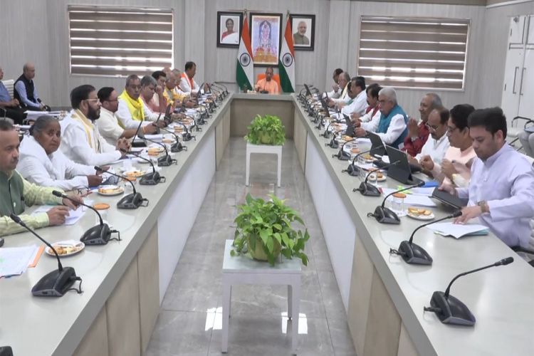 UP Chief Minister Yogi Adityanath chaired cabinet meeting 