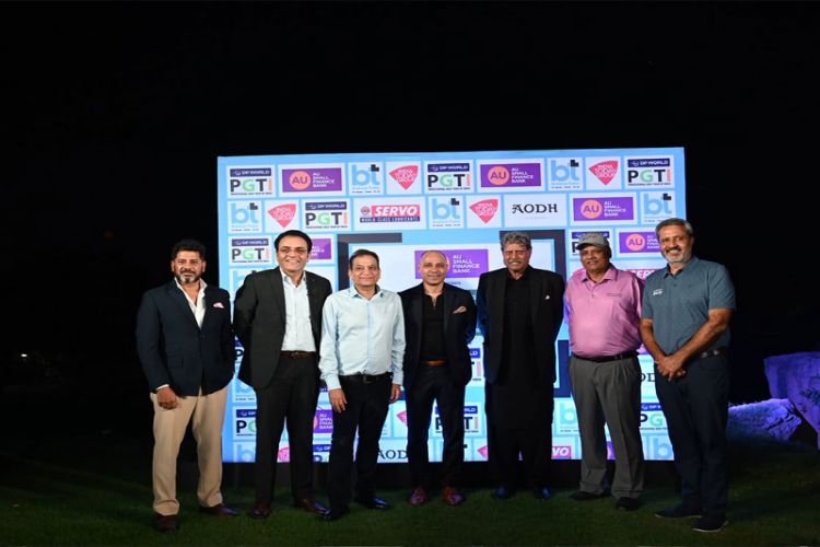 President of the Professional Golf Tour of India Kapil Dev