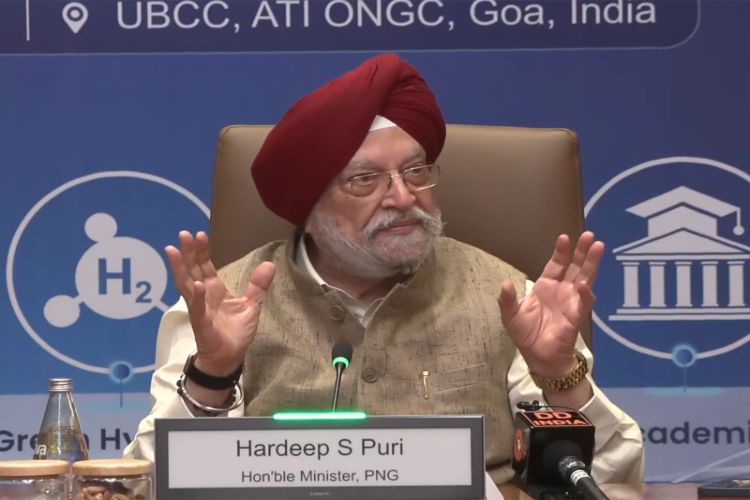 Union Minister Hardeep Singh Puri 