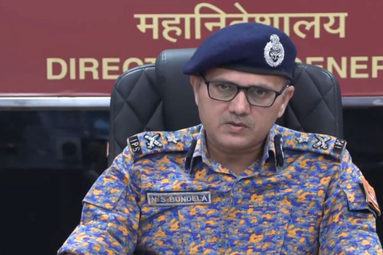 NDRF Inspector General Narendra Singh Bundela