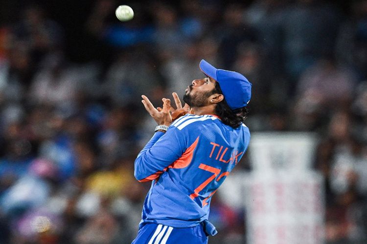 Indian batter Tilak Varma
