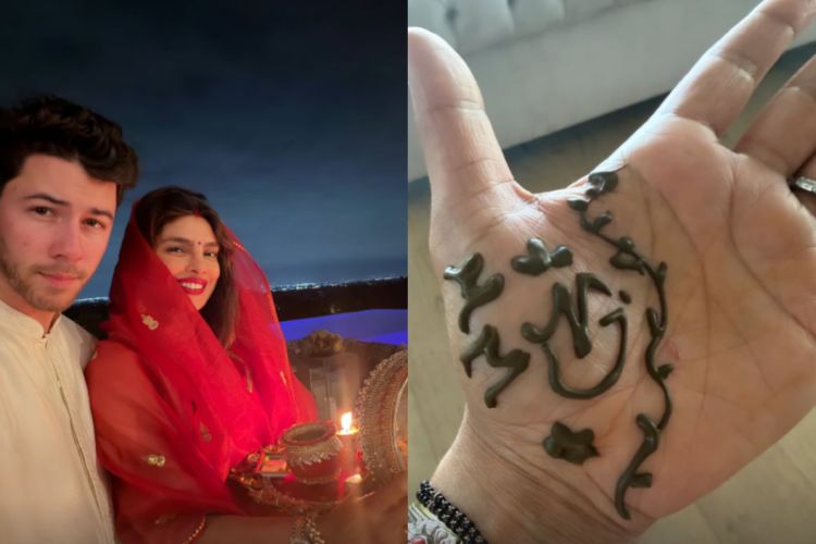 Priyanka Chopra, Nick Jonas celebrate Karwa Chauth 