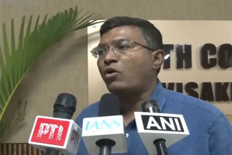 Chief Public Relations Officer of South Coast Railway, Y Balaji Kiran