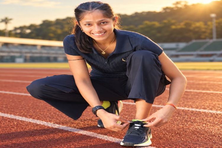 Indian high jumper Pooja
