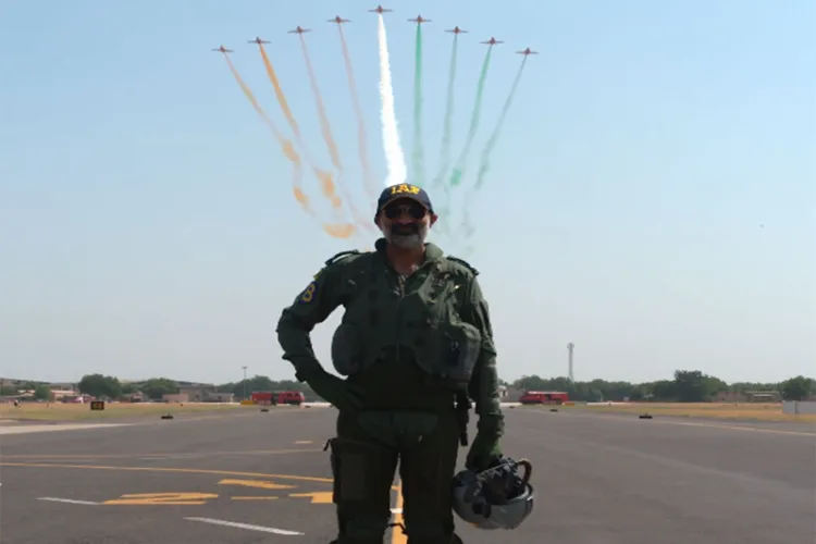 IAF Chief AP Singh after his final sortie
