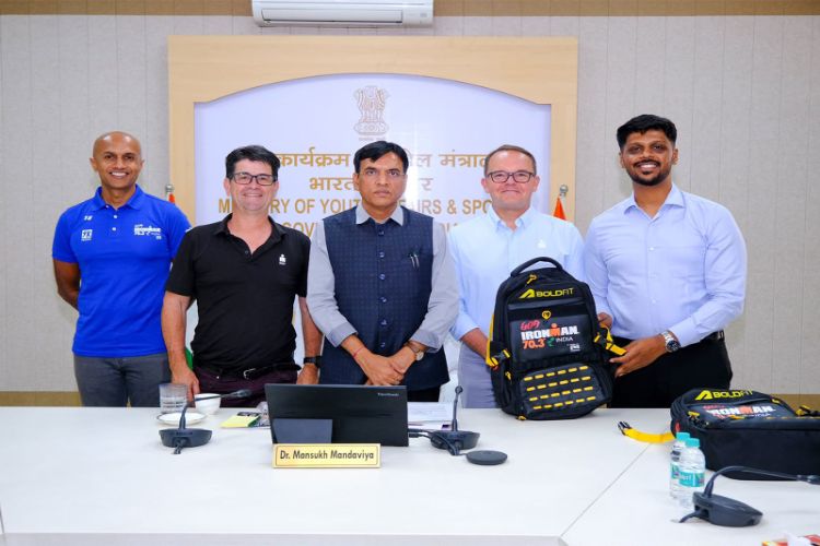 IRONMAN Group, Yoska pledge support for Fit India Movement.