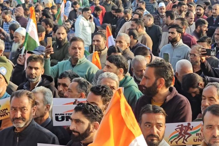 Run for Unity' in Anantnag 