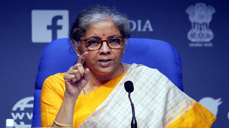 Finance Minister Nirmala Sitharaman