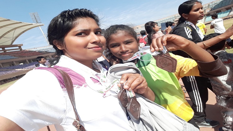 Arzoo Khan from Jharkhand is an international Lawn Bowls player 