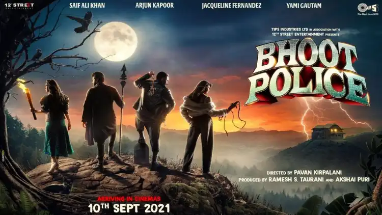 A poster of Bhoot Police