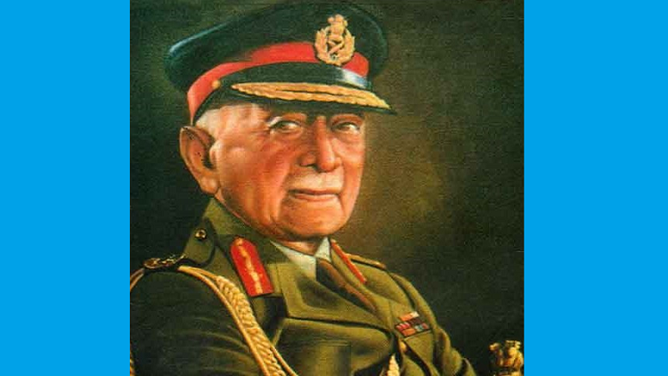Late Field Marshal K.M. Cariappa, first Indian Commander-in-Chief of the Indian Army