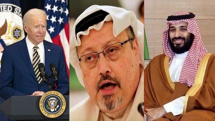 US President Joe Biden, journalist Jamal Khashoggi & Saudi crown prince Muhammed bin Salman