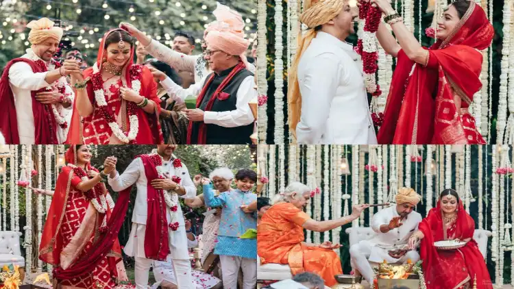 Dia Mirza wedding photos