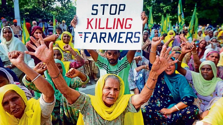 Meena Harris too have came out in support of the farmers