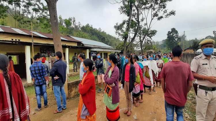 Guwahati Voting begins for 2nd phase of Assam assembly polls.