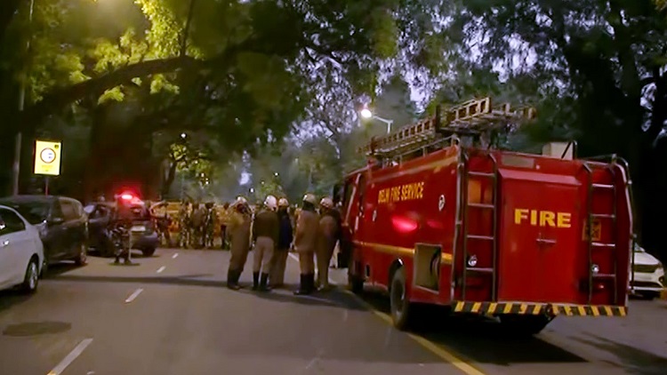 A low-intensity explosion happened near the Israel Embassy in New Delhi on Friday