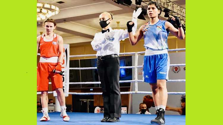 Nikhat Zareen defeats world champion at Bosphorus Boxing Tournament in Turkey